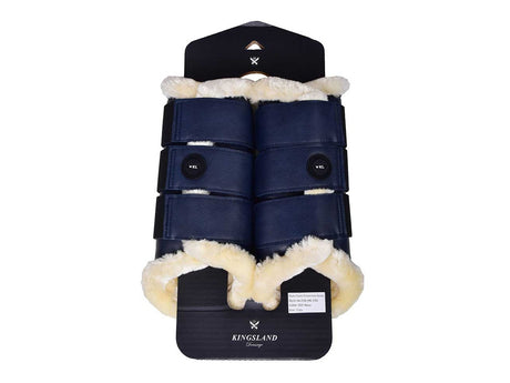 Kingsland KLtulsa Vordergamaschen 2er - Pack, navy - IQ Horse