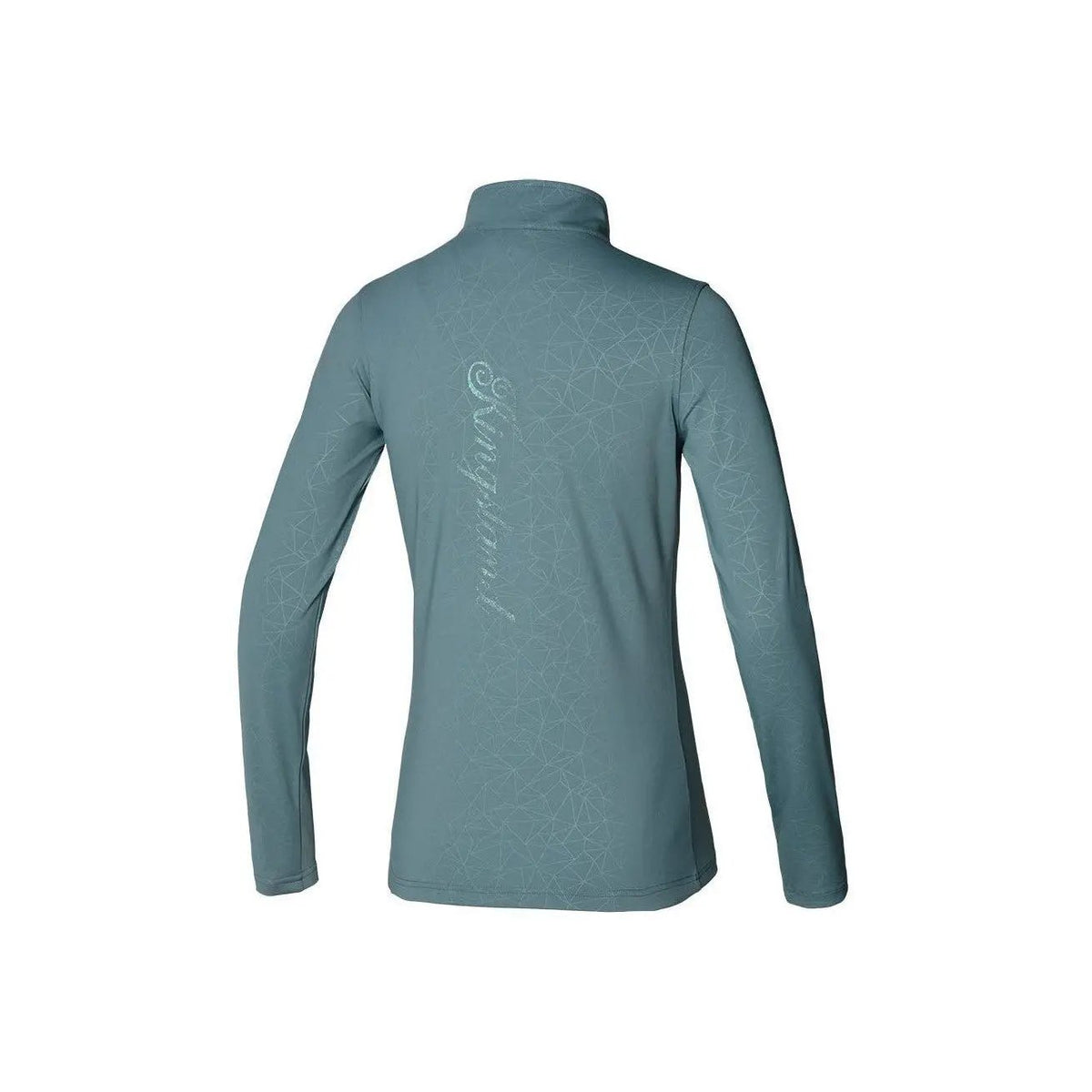 Kingsland KLtenley Trainingsshirt ½ Reißverschluss Damen, Green North Atlantic - IQ Horse