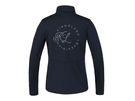 Kingsland KLoliana Fleecejacke für Damen, FS2022, Navy - IQ Horse