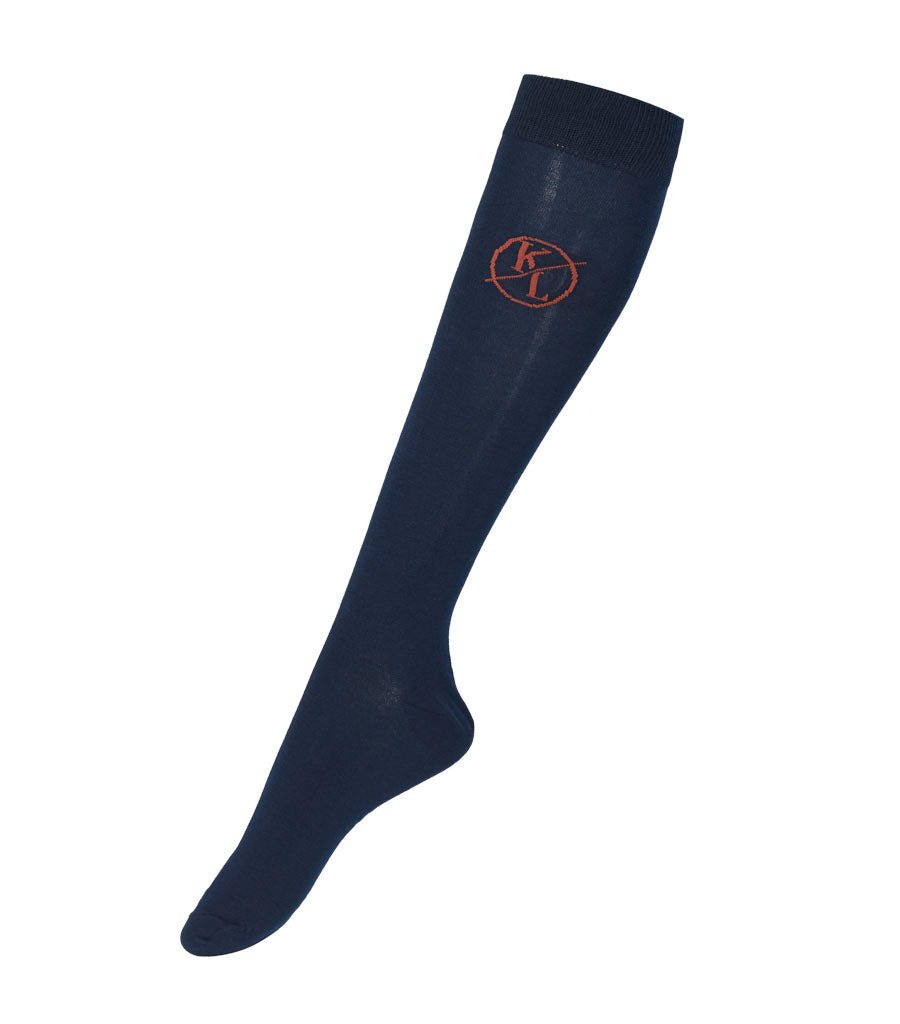 Kingsland Kniestrümpfe KLonesty Coolmax Socken FS2022, Navy, Unisex - IQ Horse