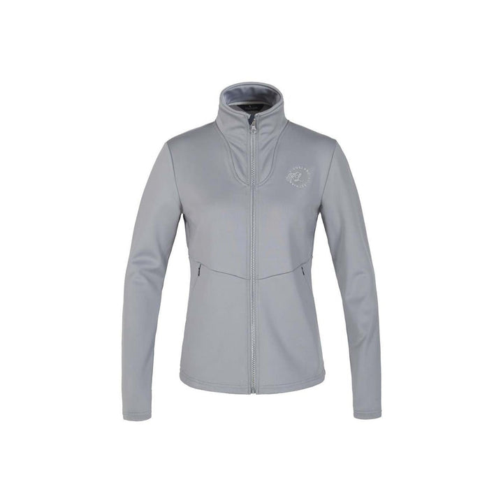 Kingsland KLoliana Fleecejacke für Damen, FS2022, Grau - IQ Horse