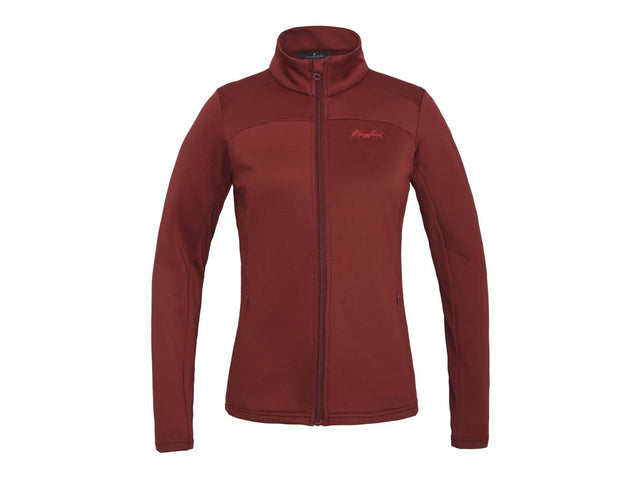 Kingsland KLolyvia Fleecejacke für Damen, FS2022, Burgundy - IQ Horse