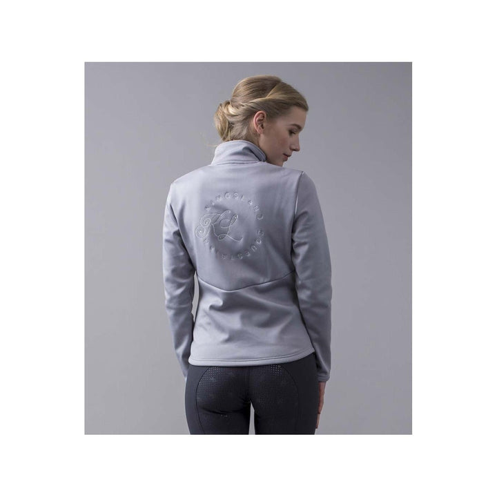 Kingsland KLoliana Fleecejacke für Damen, FS2022, Grau - IQ Horse