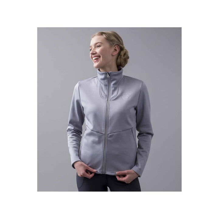 Kingsland KLoliana Fleecejacke für Damen, FS2022, Grau - IQ Horse