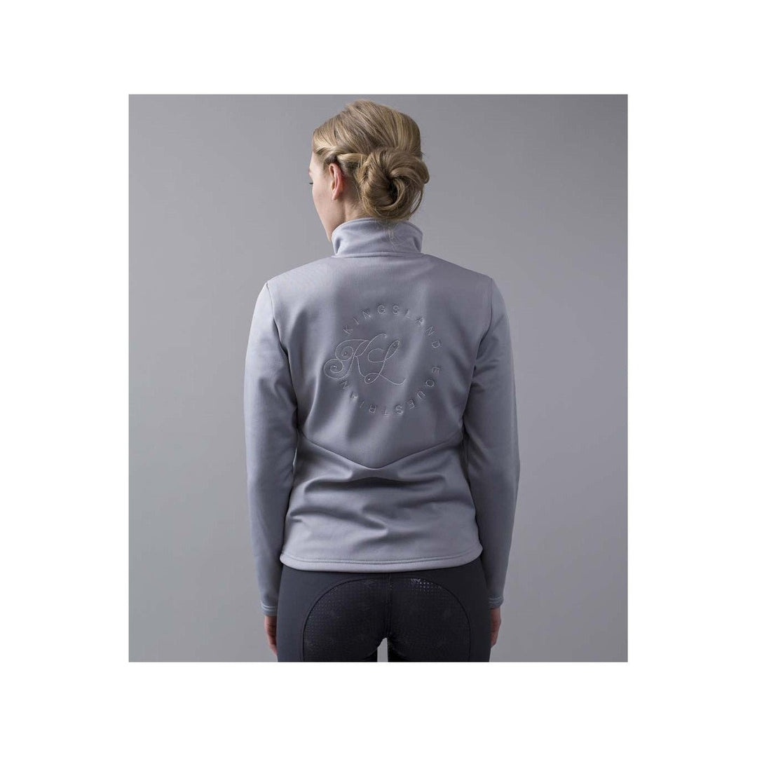 Kingsland KLoliana Fleecejacke für Damen, FS2022, Grau - IQ Horse