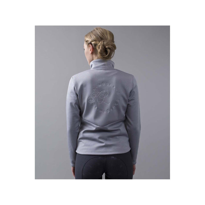 Kingsland KLoliana Fleecejacke für Damen, FS2022, Grau - IQ Horse