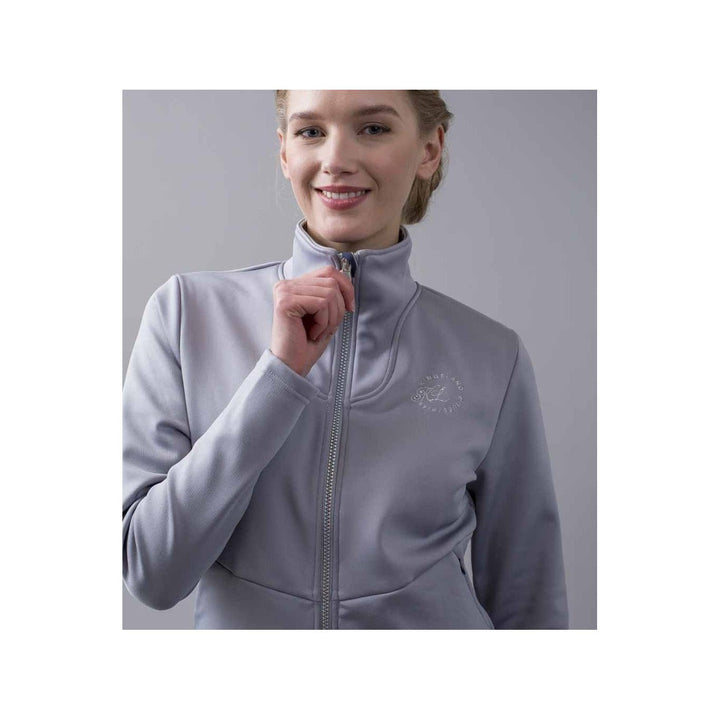 Kingsland KLoliana Fleecejacke für Damen, FS2022, Grau - IQ Horse