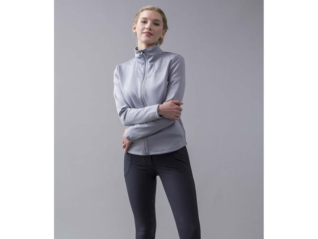 Kingsland KLoliana Fleecejacke für Damen, FS2022, grey sleet - IQ Horse