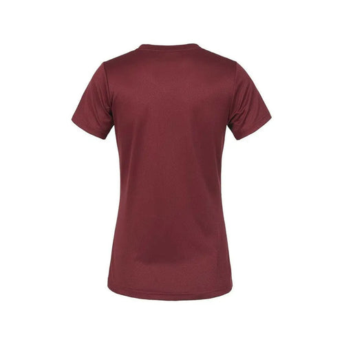 Kingsland KLolivia T-Shirt für Damen, FS2022, Burgundy - IQ Horse
