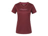 Kingsland KLolivia T - Shirt für Damen, FS2022, Burgundy - IQ Horse