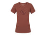 Kingsland KLolania T - Shirt für Damen, FS2022, brown mahogany - IQ Horse