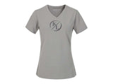 Kingsland KLolania T - Shirt für Damen, FS2022, light grey - IQ Horse