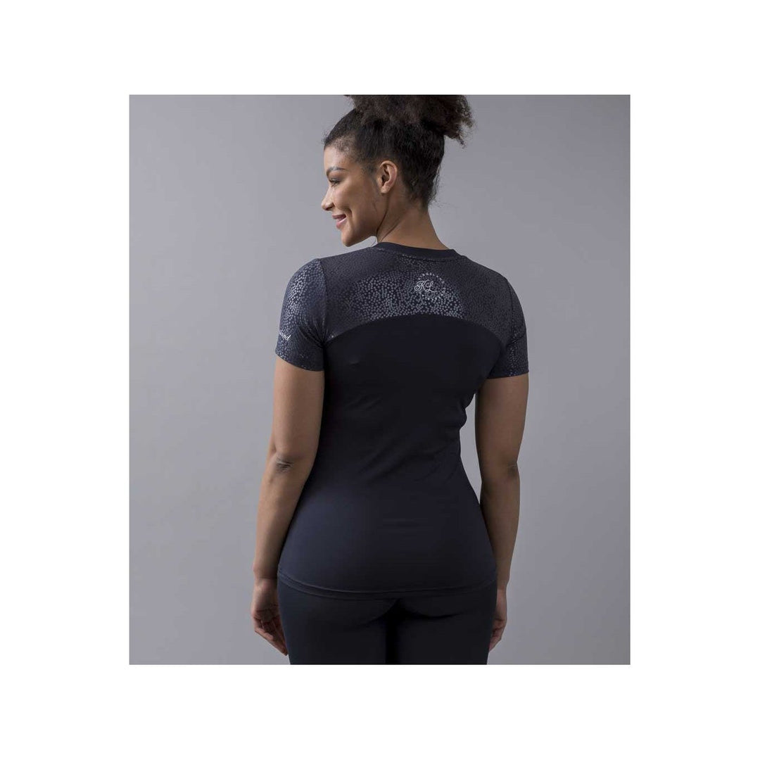 Kingsland KLomaya Trainings/ Yoga T-Shirt für Damen, FS2022, navy - IQ Horse
