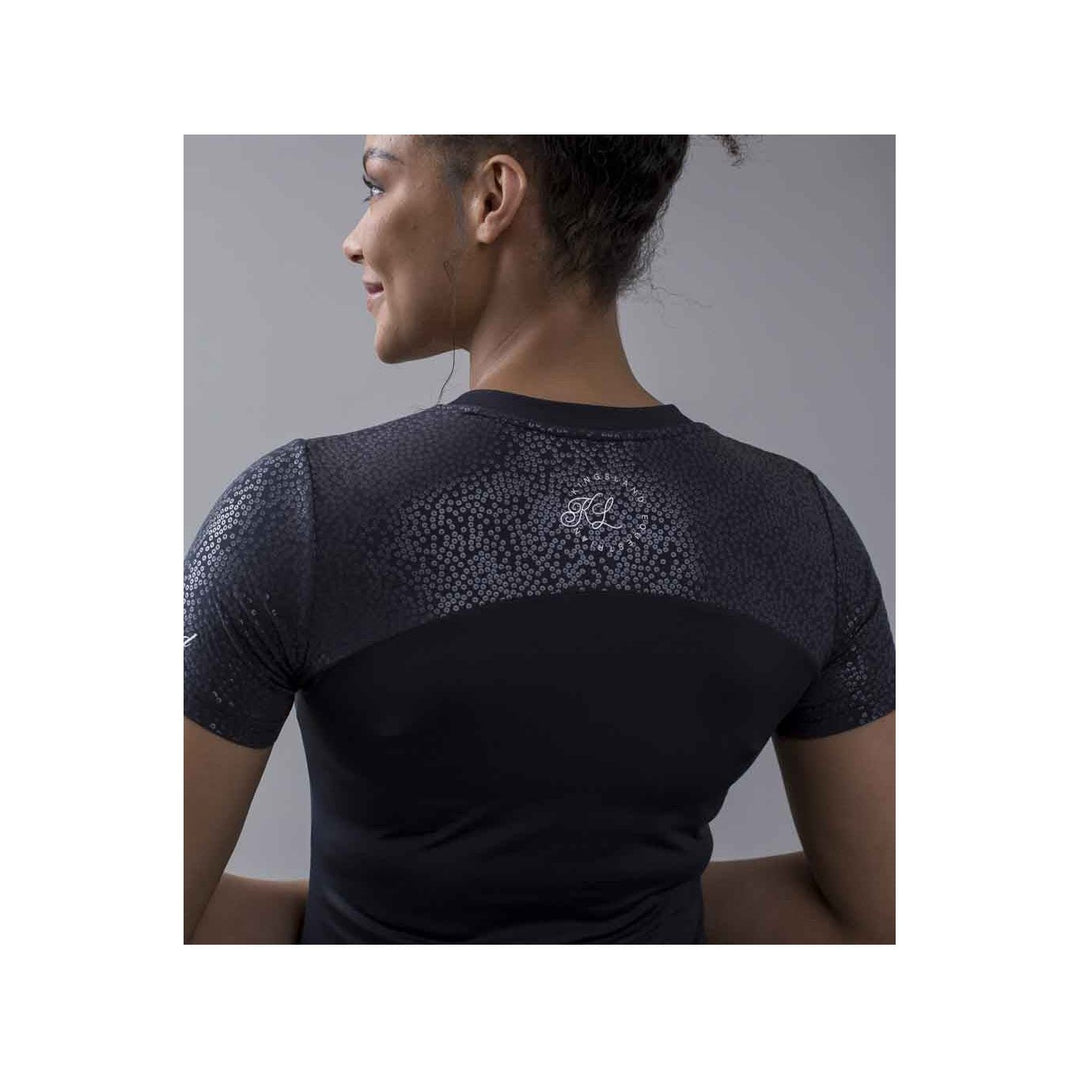 Kingsland KLomaya Trainings/ Yoga T-Shirt für Damen, FS2022, navy - IQ Horse