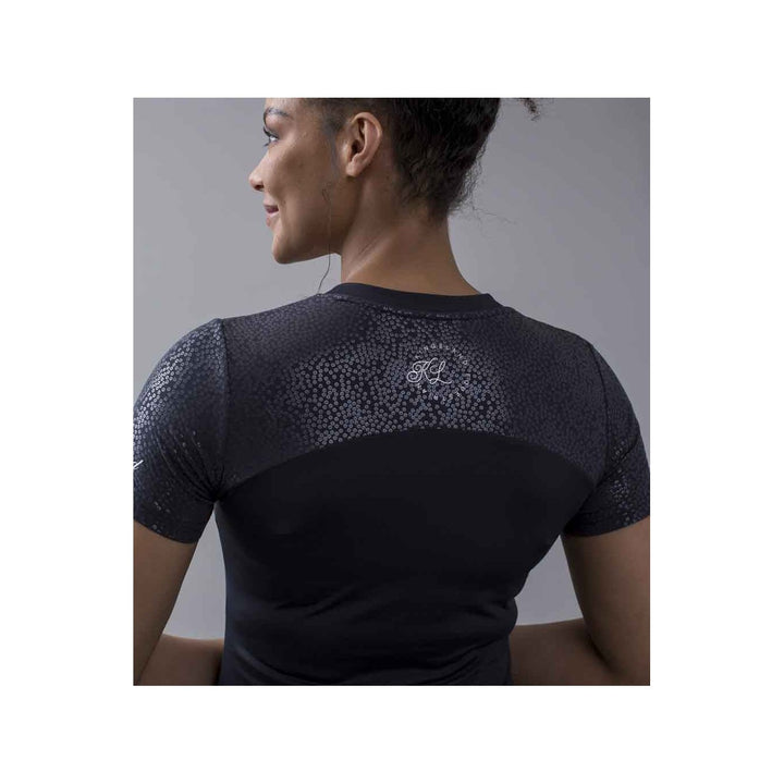 Kingsland KLomaya Trainings/ Yoga T-Shirt für Damen, FS2022, navy - IQ Horse