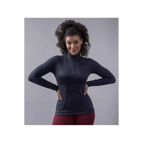 Kingsland KLoksana Damen Funktions - Trainingsshirt, Longsleeve, FS2022, navy - IQ Horse