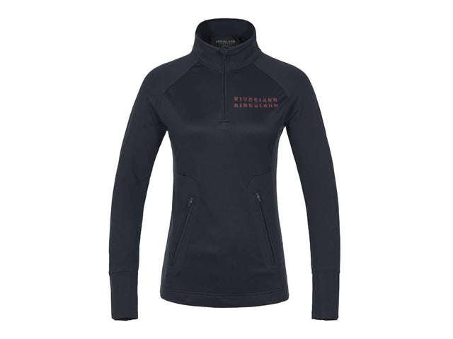 Kingsland KLoksana Damen Funktions - Trainingsshirt, Longsleeve, FS2022, navy - IQ Horse