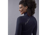 Kingsland KLoksana Damen Funktions - Trainingsshirt, Longsleeve, FS2022, navy - IQ Horse