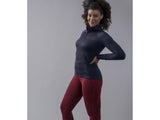 Kingsland KLoksana Damen Funktions - Trainingsshirt, Longsleeve, FS2022, navy - IQ Horse