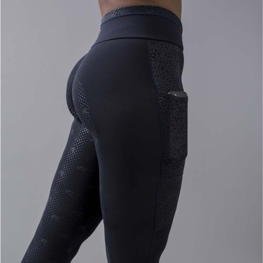 Kingsland Damen Reithose KLkatinka F-Tec2, FS2022, Navy - IQ Horse