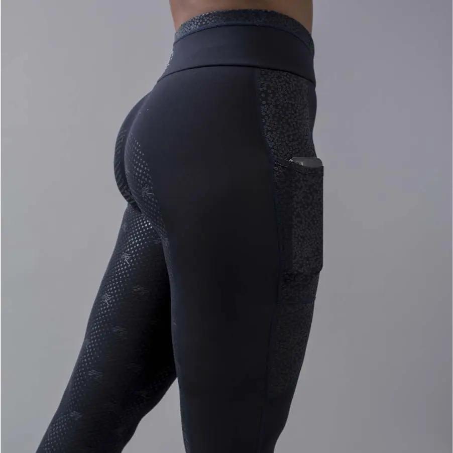 Kingsland Damen Reithose KLkatinka F - Tec2, FS2022, Navy - IQ Horse