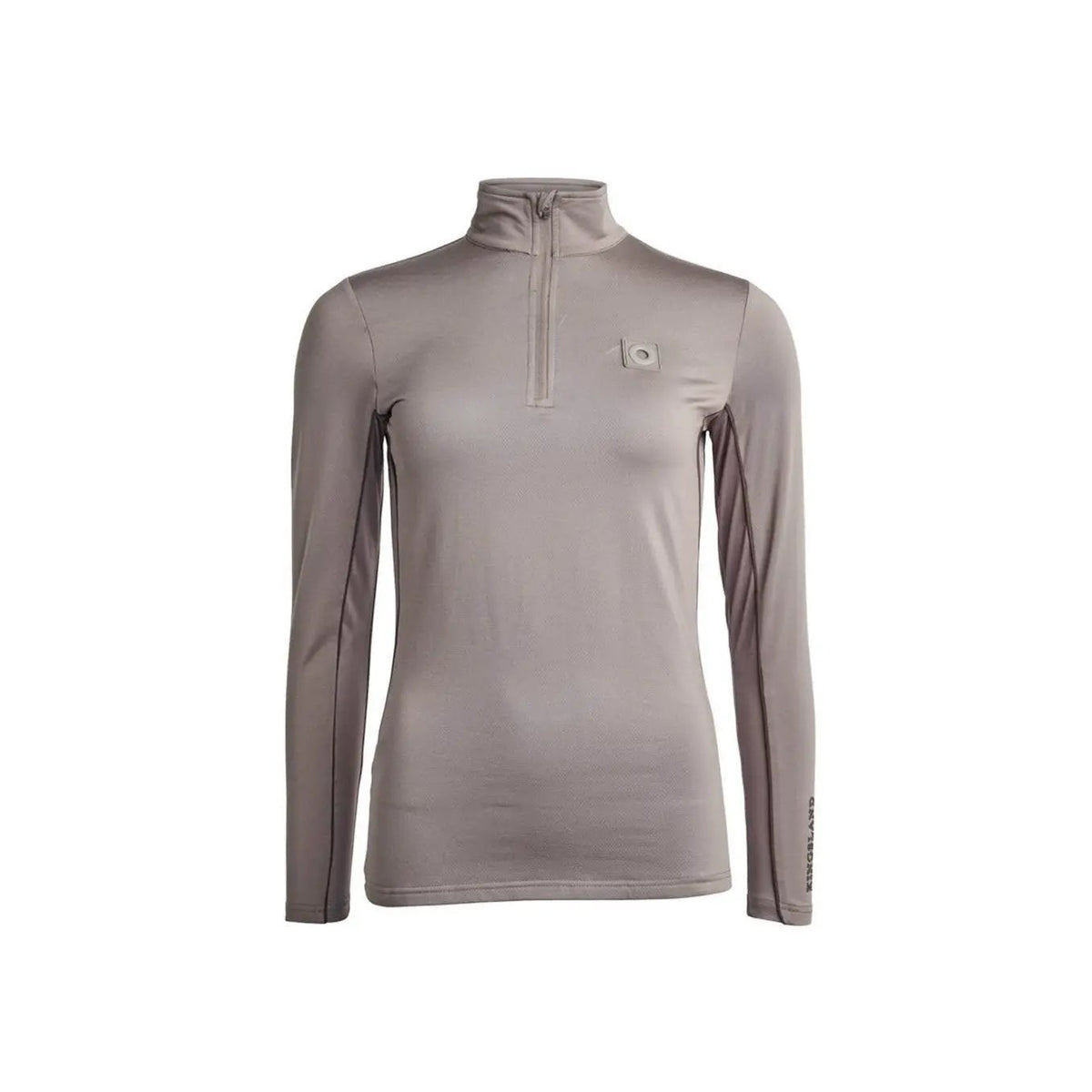 Kingsland KLsidney Trainingsshirt für Damen, brown iron - IQ Horse