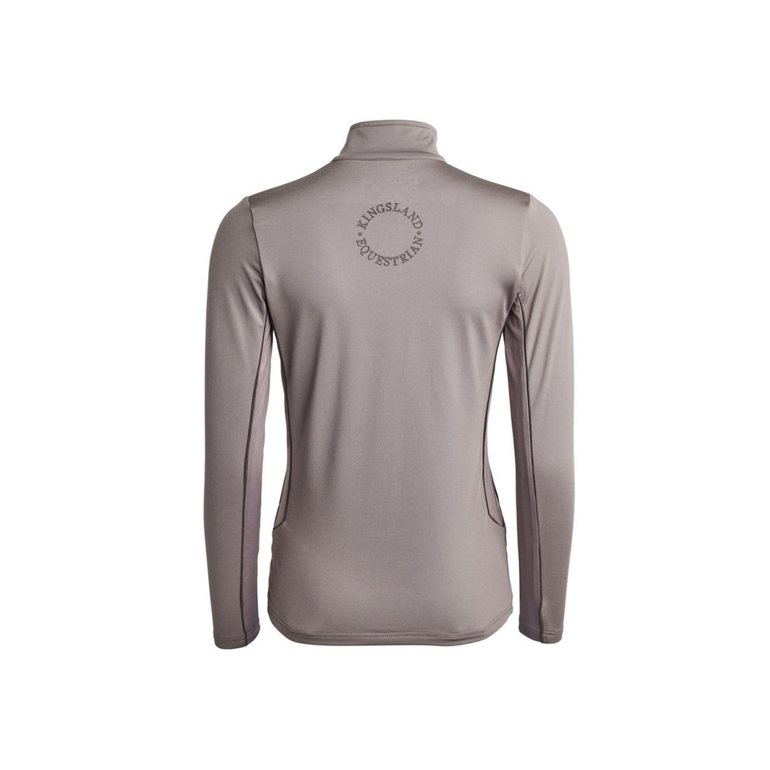 Kingsland KLsidney Trainingsshirt für Damen, brown iron - IQ Horse