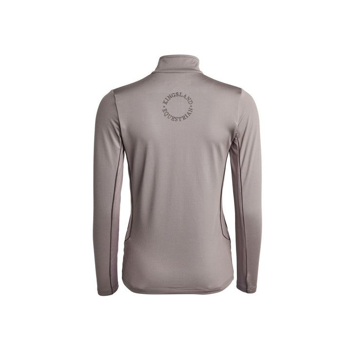 Kingsland KLsidney Trainingsshirt für Damen, brown iron - IQ Horse