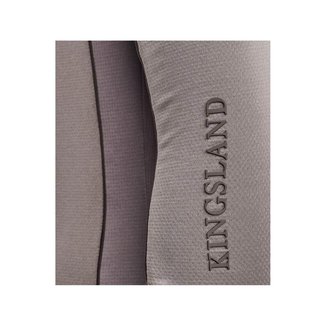 Kingsland KLsidney Trainingsshirt für Damen, brown iron - IQ Horse
