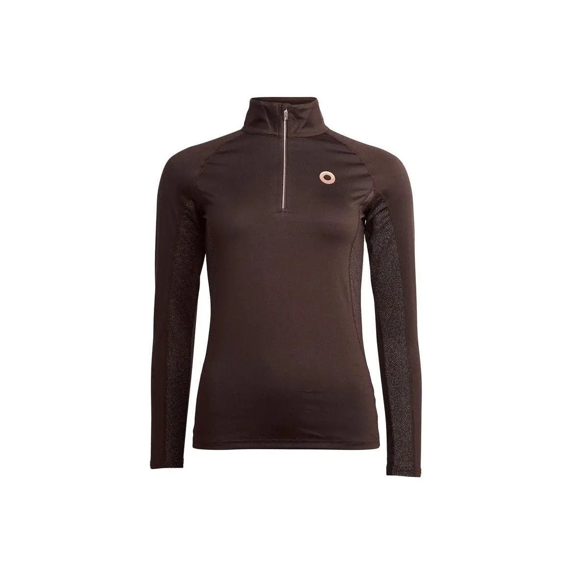 Kingsland Trainingsshirt Damen KLstarla HW22, langarm, brown black coffee - IQ Horse
