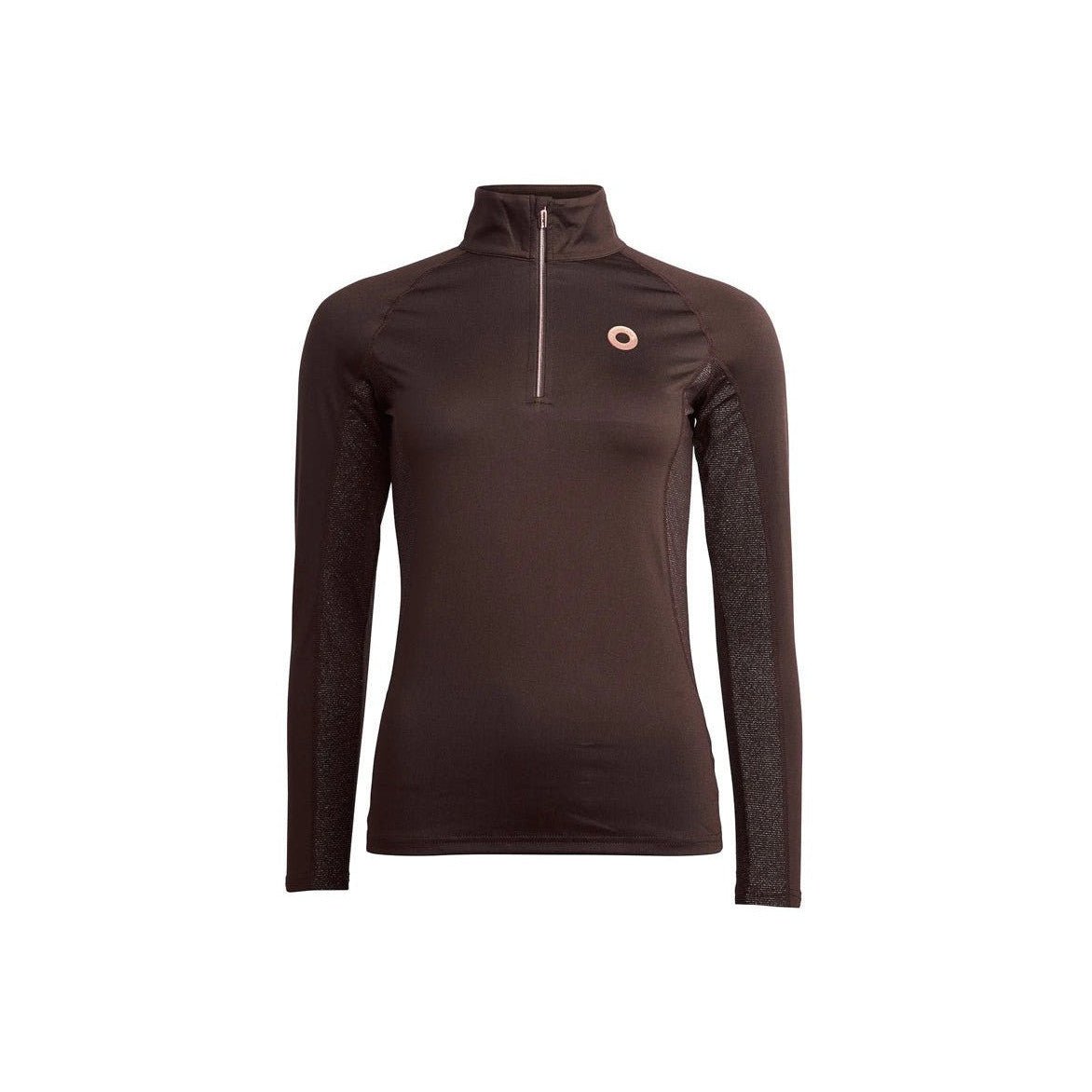 Kingsland Trainingsshirt Damen KLstarla HW22, langarm, brown black coffee - IQ Horse
