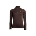 Damen-Trainingsshirt KLStarla – Langarm, Brown Black Coffee