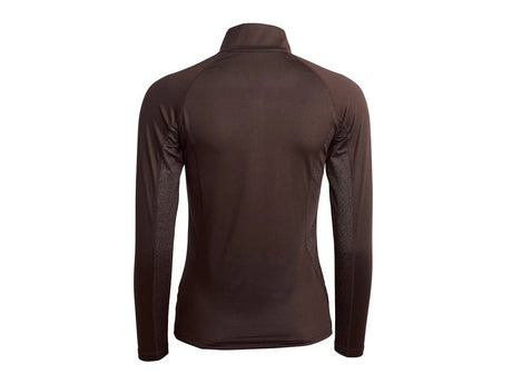 Kingsland Trainingsshirt Damen KLstarla HW22, langarm, brown black coffee - IQ Horse