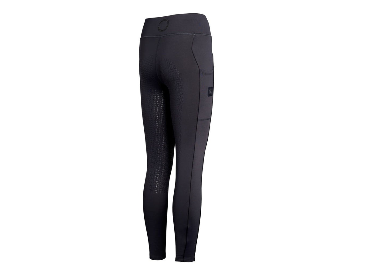 Kingsland Reitleggings Damen KLkattie 3 - D F - Tec4 HW22, Vollbesatz, navy - IQ Horse