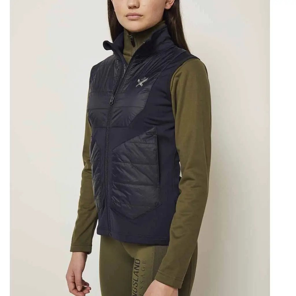 Kingsland KLwhitley isolierte Weste für Damen, FS2022, Navy - IQ Horse