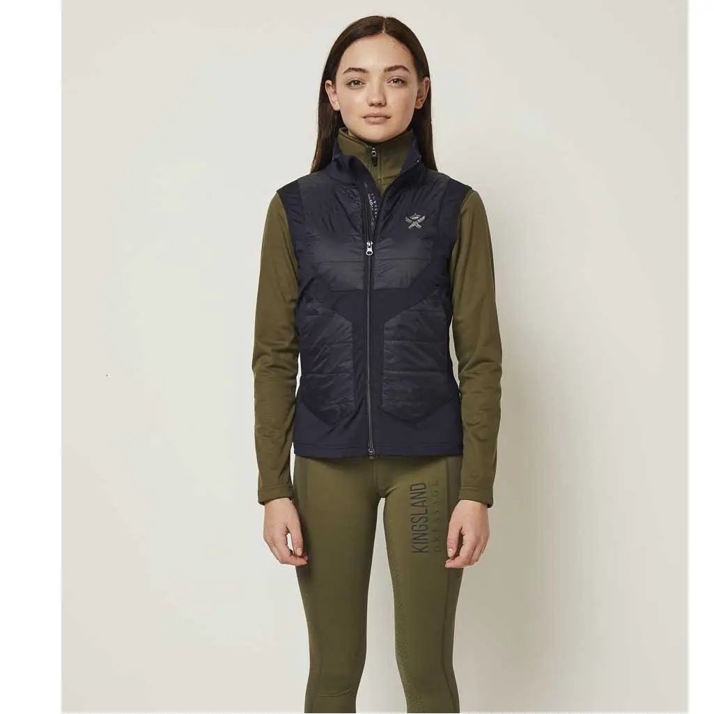 Kingsland KLwhitley isolierte Weste für Damen, FS2022, Navy - IQ Horse