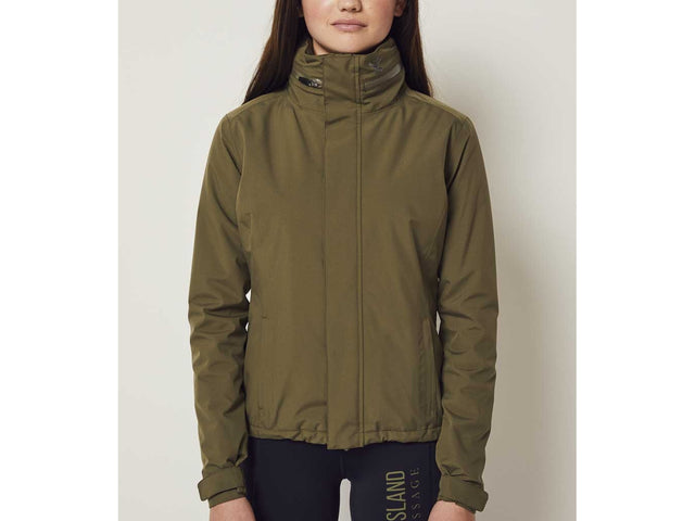 Kingsland KLwinnie Hightech - Regenjacke für Damen, FS2022, green olive night - IQ Horse