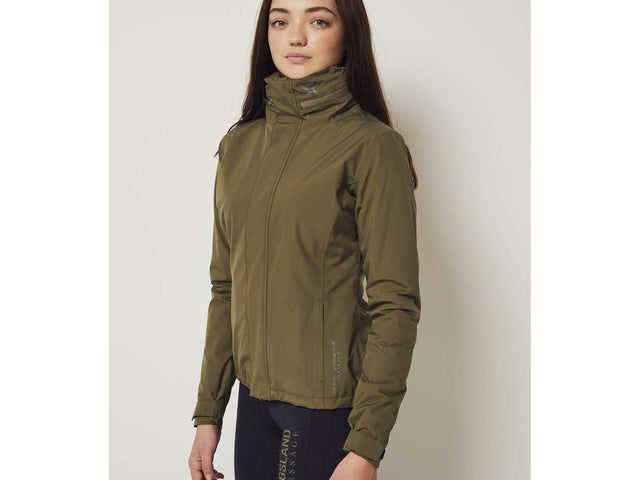 Kingsland KLwinnie Hightech - Regenjacke für Damen, FS2022, green olive night - IQ Horse