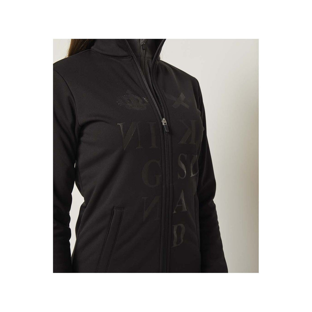 Kingsland KLwestlyn Fleecejacke für Damen, FS2022, Schwarz - IQ Horse