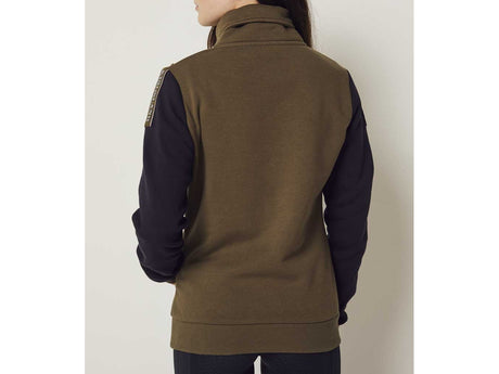 Kingsland KLwilma 1/2 Reißverschluss Sweatshirt für Damen, FS2022, green olive night - IQ Horse