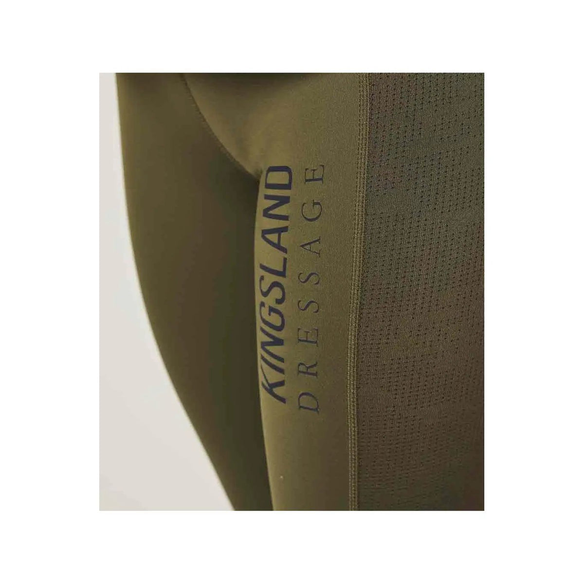 Kingsland Damen Reithose KLkarina FTec6 Full - Grip, FS2022, kompression Effect, Green Olive Night - IQ Horse