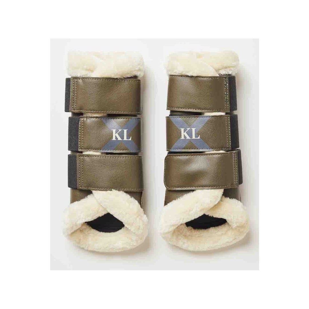 Kingsland KLwellesly Gamaschen, FS2022, olive night - IQ Horse