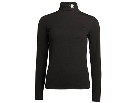 Kingsland KLacela Rollkragensweatshirt Damen, black - IQ Horse