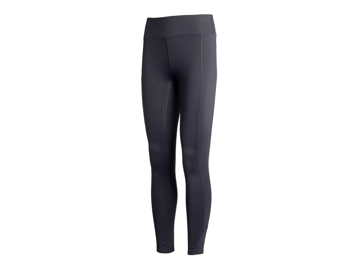 Kingsland Reitleggings Damen KLkattie Logopatch HW22, Full - Grip, Vollbesatz, navy - IQ Horse