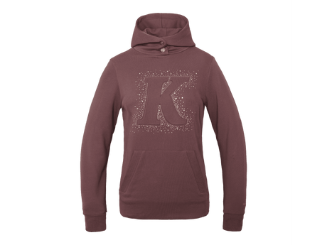 Damen Hoodie Beatrix, purple flint - IQ Horse