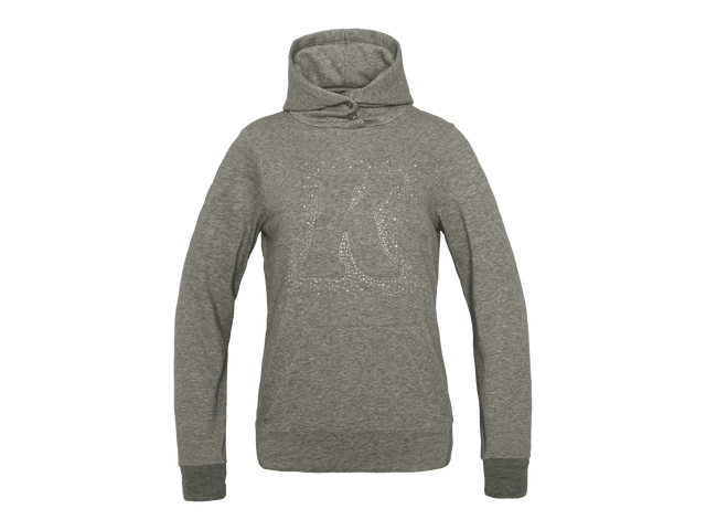 Kingsland Damen Hoodie Beatrix, light grey - IQ Horse