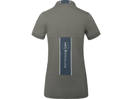 Damen Poloshirt Brinlee, Funktionsshirt, grey thunder - IQ Horse