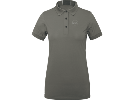 Damen Poloshirt Brinlee, Funktionsshirt, grey thunder - IQ Horse