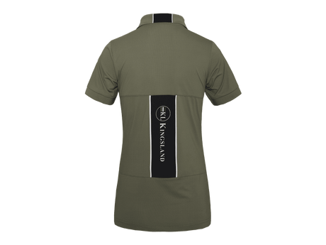 Damen Poloshirt Brinlee, Funktionsshirt, green castor - IQ Horse