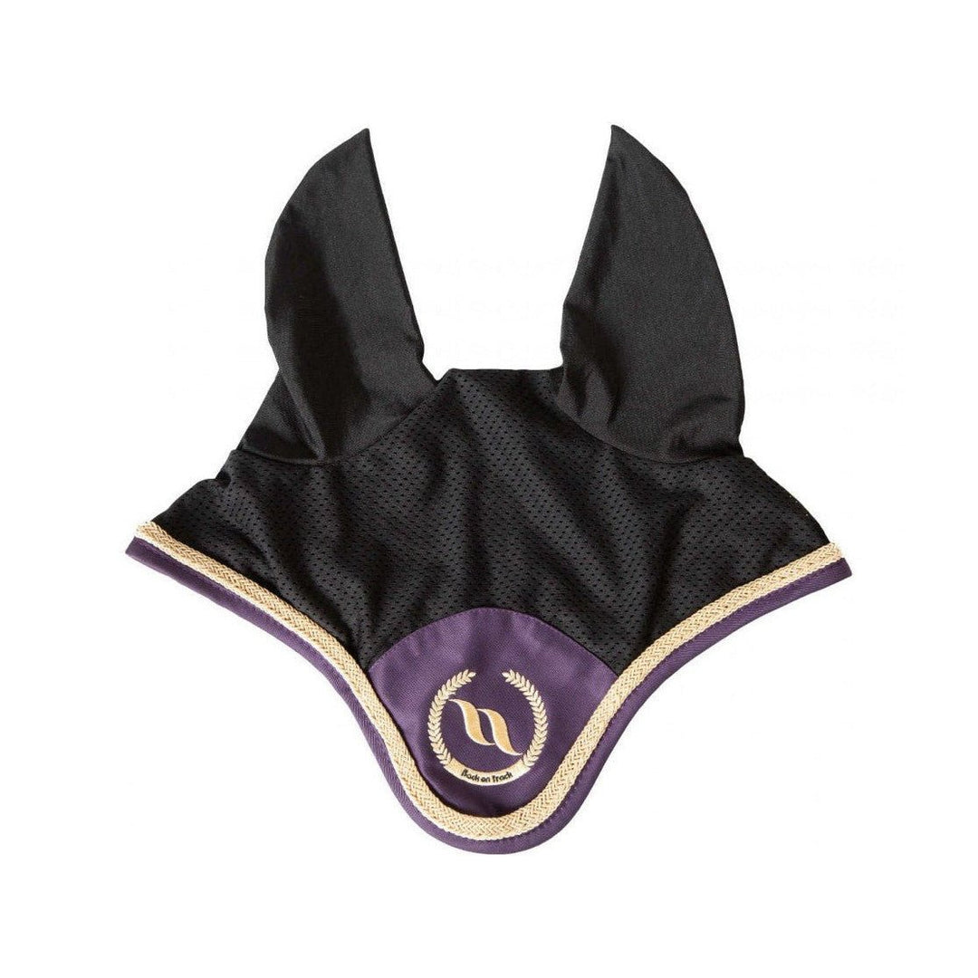 Back on Track Nights Collection Fliegenhaube, lila, Cob - IQ Horse